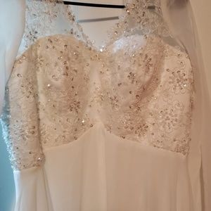 Beautiful wedding dress
